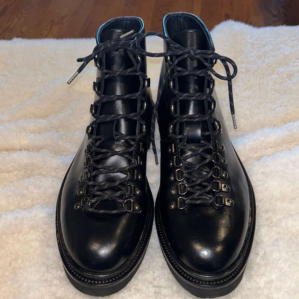 NWOB All Saints Issac Boot In Black size 44 (US 11) - Picture 3 of 8